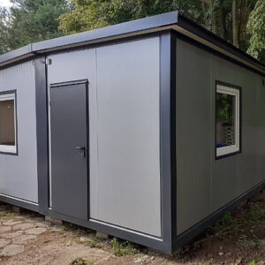 Conteneur aménagé – 2 conteneurs combinés de 35 m²